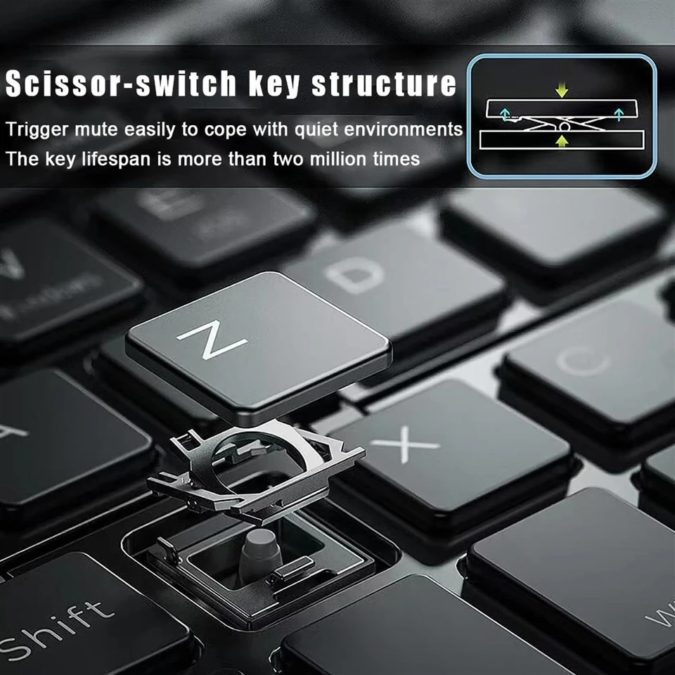 Bulk Folding Wireless Keyboard manufatuer